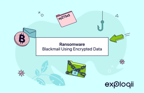 Ransomware-Blackmail-Using-Encrypted-Data