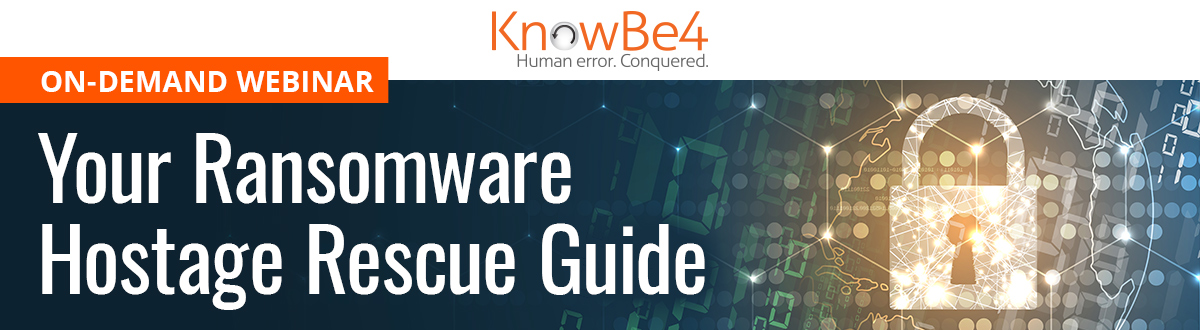 On-Demand Webinar: Ransomware Hostage Rescue Guide