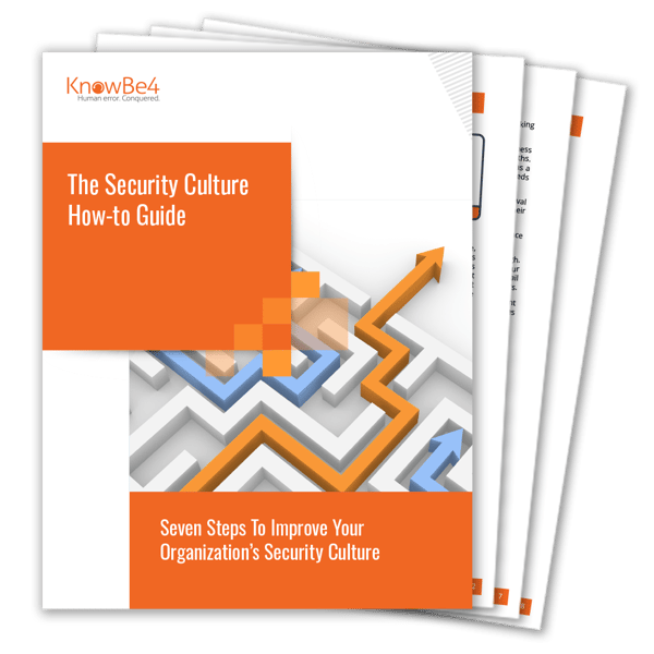 Security Culture Howto Guide KnowBe4