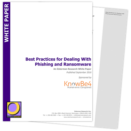 Best Practices for Dealing With Phishing and Ransomware