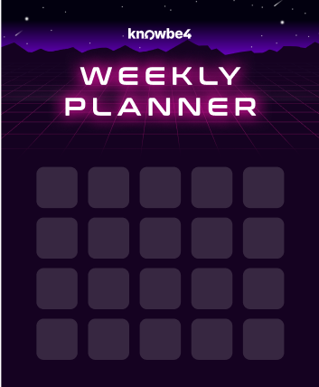 Weekly Planner